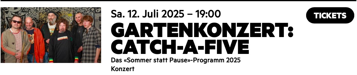 Programm Schüür Juli 2025