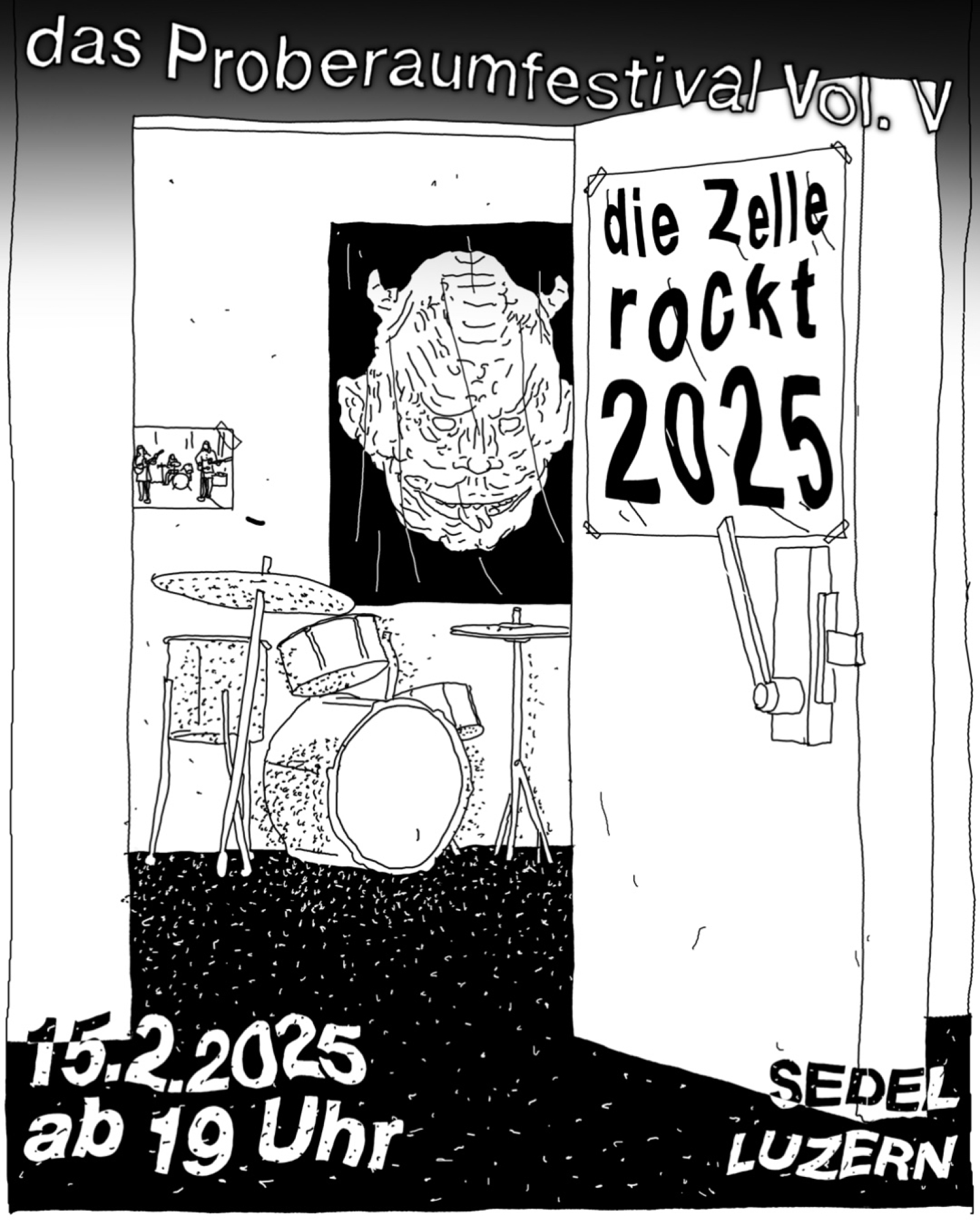 Proberaum Festival Die Zelle rockt V